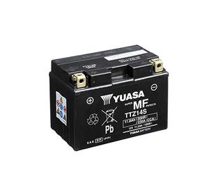 Yuasa TTZ14S 12V 230 CCA Batería VRLA para moto de alto rendimiento y libre de mantenimiento