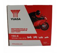 Yuasa YB9-B Batería 12V 9A CCA115 Aprilia Cagiva 136x76x142mm Sin Ácido