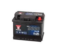 Yuasa YBX9027 Batería de coche AGM Start Stop Plus 12V 60Ah 680A