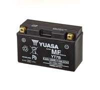 Yuasa YT7B 12V 110 CCA Batería Moto AGM VRLA Sin Mantenimiento | AGM VRLA 12V, 6.8 Ah, 110 CCA, 150 x 65 x 93 mm, 2.7 kg, Durabilidad Mejorada
