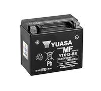 YUASA YUASA SIN MANTENIMIENTO YUASA W/C Batería activada de fábrica - YTX12 FA Batería libre de mantenimiento