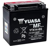 Yuasa YTX14 YTX14-BS Batería precargada, lista para su uso Aprilia Dorsoduro Shiver Capo Nord