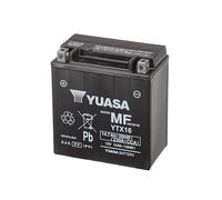 Yuasa YTX16-BS 12V 230 CCA Batería VRLA para moto libre de mantenimiento