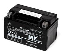 Yuasa YTX7A 12V 105 CCA Batería Moto AGM VRLA Sin Mantenim. | 6.3 Ah, 150 x 87 x 94 mm, 2.6 kg, Terminales Latón, Resist. Vibración y Corrosión