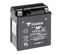 Yuasa YTX7L 12V 100 CCA Batería de moto AGM VRLA libre de mantenimiento