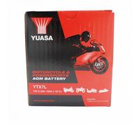 Yuasa YTX7L Batería Moto 12V AGM Cargada CCA100 Kawasaki MBK 114x71x131mm S