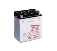 YUASA YUASA Batería YUASA Convencional Sin Acid Pack - 12N14-3A Batería sin paquete ácido