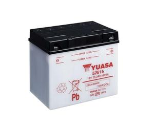 YUASA YUASA Batería YUASA Convencional Sin Acid Pack - 52515 Batería sin paquete ácido