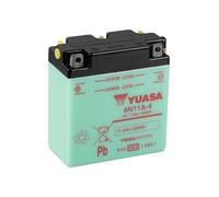 YUASA YUASA Batería YUASA Convencional Sin Acid Pack - 6N11A-4 Batería sin paquete ácido