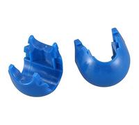 Yuattory 10 Piezas de Cuerda de Escalada Conector de PláStico Hebilla de Red Accesorios de Escalada para Columpios de DiversióN Al Aire Libre Piezas de Cuerda de Escalada Azul