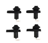 Yuattory 4 Piezas de BotóN de Interruptor de LáMpara de Luz de CortesíA de Puerta Interior de VehíCulo de AutomóVil Universal Parte 700836705970 para Luz de CortesíA Puerta AutomóVil