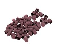 Yuattory 50 Unids Bandas de Lijado Bloques Tapas Sin Empuñadura 80# 120# 180# 13X19Mm Gorra de Lijar Manicura Pedicura Eléctrico Uñas Taladro 02