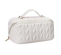 Yuattory Bolsa de Maquillaje de Viaje de, Bolsa de Aseo de Gran Capacidad, Organizador para Mujer con Bolsillo Interior Impermeable,