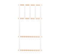 Yuattory Soporte para Accesorios para el Cabello, Lazos para el Cabello, Organizador de Joyas para NiñA, Soporte para Scrunchie Colgante, Organizador, DecoracióN de Pared A