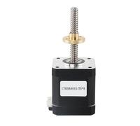 YUBAOLI Motor Paso a Paso 17HS8401S-T8 con Tornillo de Avance 2/4/8 mm 310 mm for Equipos automatizados(350mm 17HS8401S-T8x8)