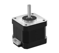 YUBAOLI Motor Paso a Paso 42, 2 Fases, 0,9 Grados, bajo Ruido, 17HS4401S, con Cable de 1 m for posicionamiento de precisión