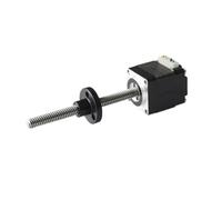 YUBAOLI Motor Paso a Paso Lineal de Tornillo de Bola CC de Alto par 1/2/4/8/10/12 Conductores 0,4-3,5 A 8-1900 mNm for posicionamiento de precisión(57x55 470 T10x4-200)