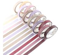 Yubbaex 12 Rollos Washi Tape Set, de Cinta Adhesiva Washi Cinta Adhesiva Decorativa para Scrapbooking DIY Manualidades