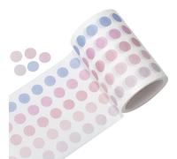 YUBBAEX Morandi - Adhesivos redondos de 5/16 pulgadas con 1250 puntos para planificador, álbumes de recortes, 2 3/8 pulgadas x 10 pies