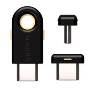 Yubico - Paquete YubiKey 5C y Nano 5C - Llave de Seguridad con autenticación de Dos factores (2FA), conexión Mediante USB-C, certificación FIDO - Protege Tus Cuentas en línea