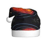 YUBVCF Outer Space Galaxy Solar System Printing Promotion Merry Christmas, sombrero de cubo temático, lindas gorras de sol para adultos actuaciones escénicas