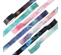 YUBX 7 Rollos Washi Tape Set cinta adhesiva decorativa Washi Glitter Adhesivo de Cinta Decorativa para DIY Crafts Scrapbooking (Fastary)