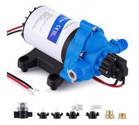 YUCHENGTECH Bomba de Agua a Presión Autocebante Bomba de Diafragma 12V 96W | 3.0 GPM 45 PSI Bomba de Aumento de Presión para Duchas, Jardines y Grifos de Agua en Autocaravanas