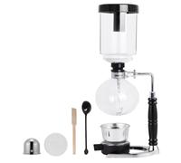 YUCHENGTECH Cafetera de Sifón,vidrio,3 tazas (360 ml)