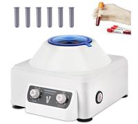 YUCHENGTECH Centrífuga de Laboratorio de Escritorio Eléctrico Centrífuga de Baja Velocidad 6X10ml 4000 rpm 0-60 Min 1685xg para Tubos de Centrífuga de 5/7/10 ml, 23x26x17cm 1.7kg