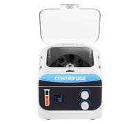 YUCHENGTECH Centrifugadora de Laboratorio 6X20ml Centrifugadora Plasma para tubos de 5/7/10 ml 4000rpm 0-99min 1920 xg Pantalla Digital Centrifugadoras para Educación, Biología, Medicina, Química