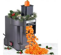 YUCHENGTECH Comercial Cortadora de Verduras Cortador Verduras en Dados Electrico con 3 Cuchillas Cortador de Verduras en Dados Profesional para Cortar en Dados en Rodajas y en Tiras Verduras 100W