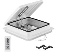YUCHENGTECH Ventilador de Ventilación de Techo para Caravana 14" Ventilador para Caravanas 12V Ventilador de Techo con RV con Control Remoto, Bajo Ruido,Impermeable para RV Caravana Remolque