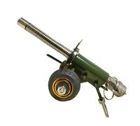 YuchiFa Cañón de artillería de petardo, Modelo de Lanzador de petardos de Acero Inoxidable 304, Modelo de Lanzador de petardos para Manualidades, colección de Modelos Militares, Adornos de Escritorio