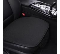YuchiFa Cojín Antideslizante para Asiento de Coche Ice Silk para Verano, Fundas de Asiento de Coche de algodón Transpirables y refrescantes, para Todos los Modelos (A,2 Asiento Delantero)