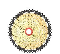 YUCHUANGYE PiñOn Bicicleta Rueda Libre for Bicicleta de montaña, 8, 9, 10, 11 velocidades, 40, 42, 46 y 50 T, Accesorios for Cassette Ciclismo(9Speed 11-50T Gold)