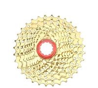 YUCHUANGYE PiñOn Bicicleta Rueda Libre for Bicicleta de montaña, 8, 9, 10, 11 velocidades, 40, 42, 46 y 50 T, Accesorios for Cassette Ciclismo(9Speed 11-32T Gold)