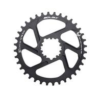 YUCHUANGYE Platos para Bicicletas Plato 30T/32T/34T/36T/38T MTB Corona Compensada 0mm/3mm/6mm Rueda Dentada de Bicicleta Platos para Bicicletas(6 Degree 36T)