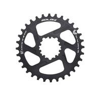 YUCHUANGYE Platos para Bicicletas Plato 30T/32T/34T/36T/38T MTB Corona Compensada 0mm/3mm/6mm Rueda Dentada de Bicicleta Platos para Bicicletas(3 Degree 32T)