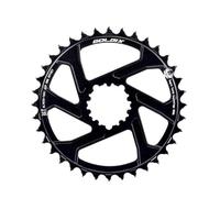 YUCHUANGYE Platos para Bicicletas Plato 30T/32T/34T/36T/38T MTB Corona Compensada 0mm/3mm/6mm Rueda Dentada de Bicicleta Platos para Bicicletas(0 Degree 36T)