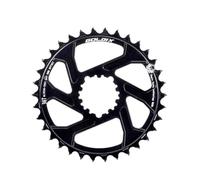YUCHUANGYE Platos para Bicicletas Plato 30T/32T/34T/36T/38T MTB Corona Compensada 0mm/3mm/6mm Rueda Dentada de Bicicleta Platos para Bicicletas(0 Degree 34T)
