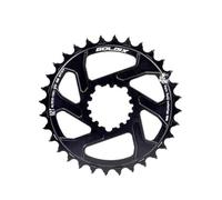 YUCHUANGYE Platos para Bicicletas Plato 30T/32T/34T/36T/38T MTB Corona Compensada 0mm/3mm/6mm Rueda Dentada de Bicicleta Platos para Bicicletas(0 Degree 32T)