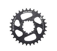 YUCHUANGYE Platos para Bicicletas Plato 30T/32T/34T/36T/38T MTB Corona Compensada 0mm/3mm/6mm Rueda Dentada de Bicicleta Platos para Bicicletas(6 Degree 30T)