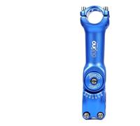 YUCHUANGYE Potencia Bicicleta Carretera Potencia de MTB Ajustable 0 a 60 Grados, Potencia Ajuste 25,4/31,8 mm, Elevador Manillar Bicicleta 90 a 130, Piezas Coloridas(25.4x130mm Blue)