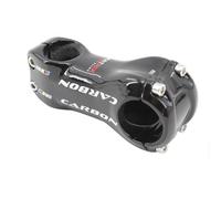 YUCHUANGYE Potencia Bicicleta Carretera Vástago de Fibra Carbono for Bicicleta montaña y Carretera, vástago 6 17 Grados ángulo, Piezas luz 31,8x70-130mm(6 Degree 80mm)