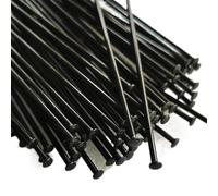 YUCHUANGYE Radios Bicicleta 15 Uds radios de Bicicleta Alambre Acero MTB Inoxidable 14G 2,0mm Cabeza Recta Tirar Redondos Accesorios(281mm)