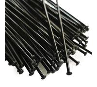 YUCHUANGYE Radios Bicicleta Radios de Bicicleta MTB radios Acero Inoxidable 26 Pulgadas 27,5 29 Cabeza Recta Codo Carretera Barra Piezas(Straight 281mm)