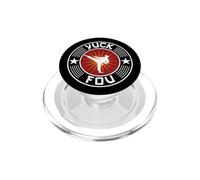 Yuck FOU Emblema Redondo de Patada Alta de Artes Marciales PopSockets PopGrip para MagSafe