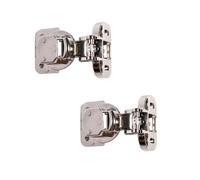 YUCKMZ Bisagra para Puerta Armario de Lavadora Encastrada 2 Unidades Compatible con Hoover Candy 92784297