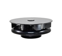 YUCKMZ Claraboya Ventilador Aireador Techo Compatible con Furgoneta Caravana Bus Furgoneta Negro