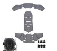 YUCNAXZ Kit Acolchado Casco Moto para Bell Qualifier Star DLX MIPS RS-1 RS-2, Relleno Casco Reemplazo, Almohadillas Interior Casco Transpirable Juego de Almohadillas de Espuma,A